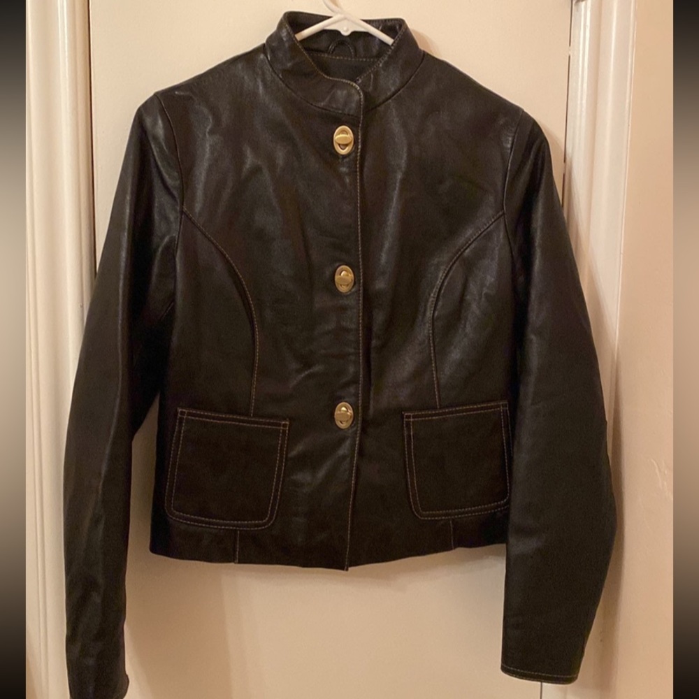 Wilsons Leather Women Black Puffer Jacket  XS